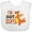 AA-White, variant on Inktastic I'm Hot Stuff- Cute Dragon Boys or Girls Baby Bib