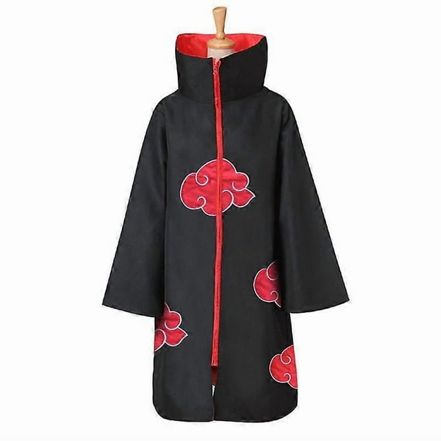 Animer Cosplay Costume Akatsuki Itachi Cloak Superior Quality Anime Convention