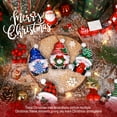 thumbnail image 4 of Ayieyill 24pcs Christmas Gnomes Hanging Ornaments, Ornaments for Christmas Tree, Christmas Decoration for Christmas Decor Party Supplies | Wooden, 4 of 7