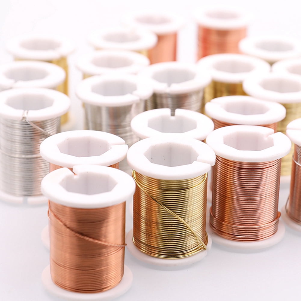 1pieces Copper Wire Bare Copper Round Wire, Wire Diameter 0.6mm, About 7.5 Meters