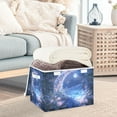 thumbnail image 3 of Yayeee Collapsible Cube Storage Bin with Lid Fabric Closet Decorative Basket with Handles, Crystal Ball, 3 of 7