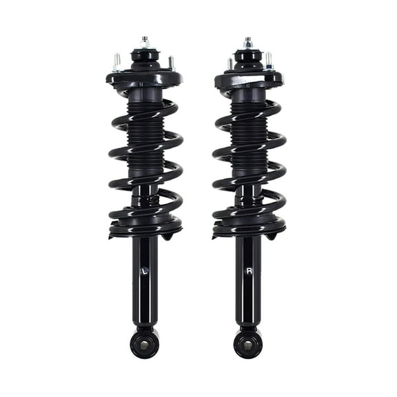 Pair of 2 Rear L-R Quick Complete Strut-Coil Spring For 2012-2016 Honda Cr-V AWD