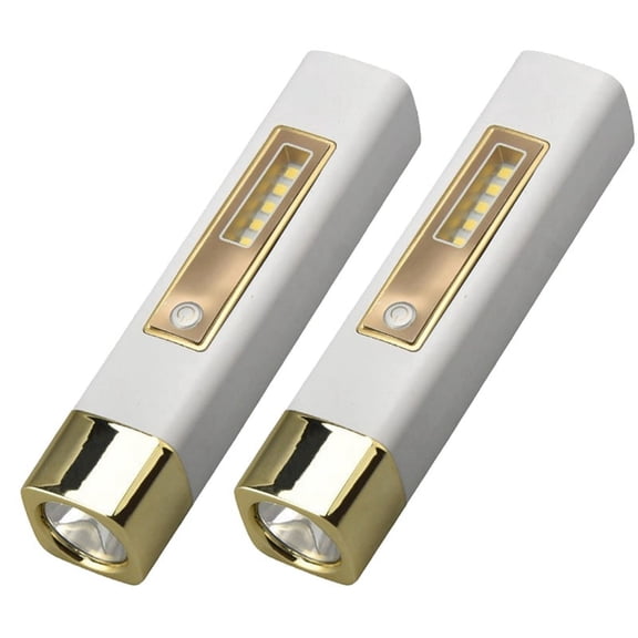 Mini Flashlight Multi-Function Strong Light Flashlight Emergency Power Bank Flashlight Usb Charging Portable Lighting,B