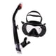 thumbnail image 2 of Máscara de buceo para adultos, equipo de snorkel y equipo de natación seco Negro, 2 of 9