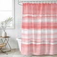 thumbnail image 6 of Pink Ombre Shower Curtain Set - Small 36" x 72" Washable Bathtub Curtain with 12 Hooks, Modern Abstract Art Farmhouse Waterproof Fabric Stall Shower Curtains for Bathroom/Bathtub Décor, 6 of 6