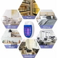 thumbnail image 4 of Indoor Bug Killer with 360-Degree Protection, Quiet Operation Bug Zapper, Perfect for Nighttime Radial Reflective Sound Wave Escort in Your Home, Kitchen, Office, 4 of 5