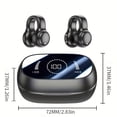 thumbnail image 5 of 1 Pair AI Wireless On-Ear Translation Earbuds with 144 Languages Real-Time Translator, Wireless Translator Headphones, USB-C Charging & Battery- for Travel, Business, Compatible with Tablet, 5 of 11
