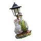 thumbnail image 1 of Estatua de jardín, lámpara solar, escultura de resina impermeable, decoración para césped Pato, 1 of 9