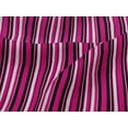 thumbnail image 4 of oneOone Viscose Jersey Fuschia Pink Fabric Stripes Fabric For Sewing Printed Craft Fabric By The Yard 60 Inch Wide, 4 of 5