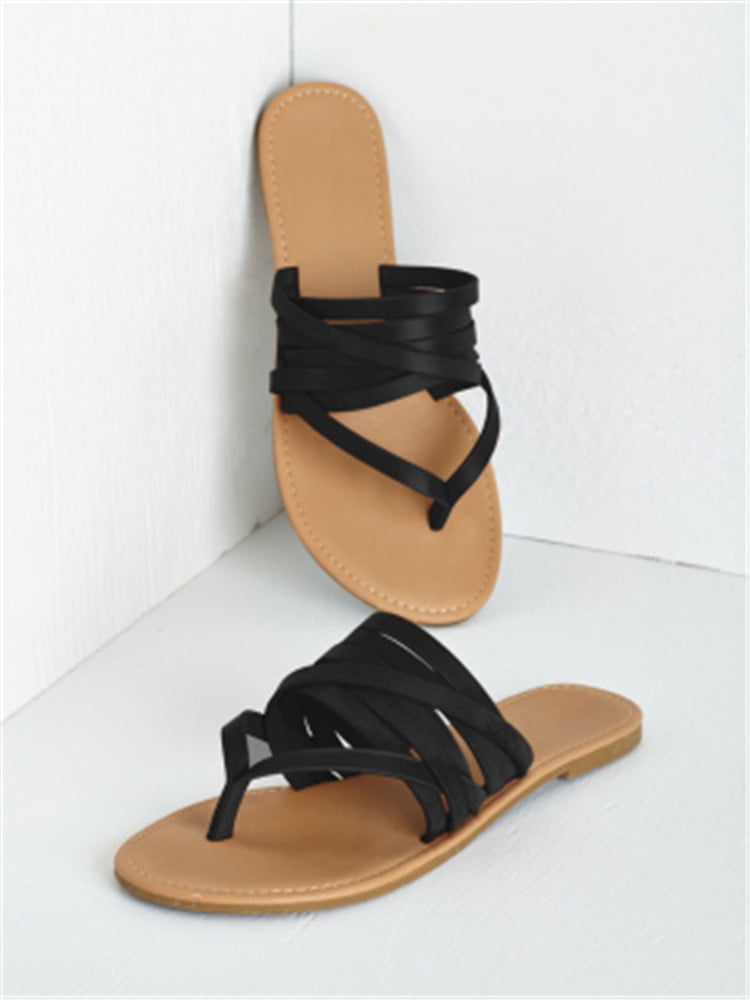 Dellytop Women Slides Flip Flops Sandals