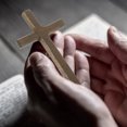 thumbnail image 2 of 10pcs Wooden Small Cross Ornaments Church Adornments Handheld Cross Props, 2 of 9
