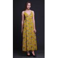 thumbnail image 2 of Bimba Robe Longue d'Été Sans Manches à Imprimé Teinture sur Nœuds Décontractée de Plage pour Femmes - Très Petit, 2 of 6