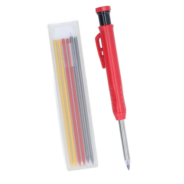 Herramienta de trazado multifunción, bolígrafo para marcar carpintería, bolígrafo para trazar de 2,8 mm, bolígrafo para grabar carpintería, funcionamiento suave