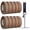 Brown, variant on OHLECTRIC Professional Grade Vinyl Multicolor Electrical Tape with Electricians Tape Holder Chain, Keyring and Trigger Snap Hook - 7Mm Thick, 3/4" x60' Size- 10-Pack Tape with 1 Tape Holder Chain