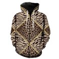 thumbnail image 1 of Sudadera con capucha y cremallera para hombre, con estampado animal abstracto, de gran tamaño, genial, con estampado 3D, informal, para adolescentes, gran oferta 2024, moda hip hop., 1 of 6