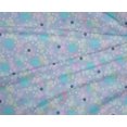 thumbnail image 4 of oneOone Polyester Lycra Fabric Dot & Flower Floral Printed Fabric 1 Yard 56 Inch Wide, 4 of 4