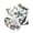 White, variant on Hawaii Style Floral Dog Shirt Summer Breathable Cool Clothes Beach Seaside Puppy Sweatshirt for Small Dogs