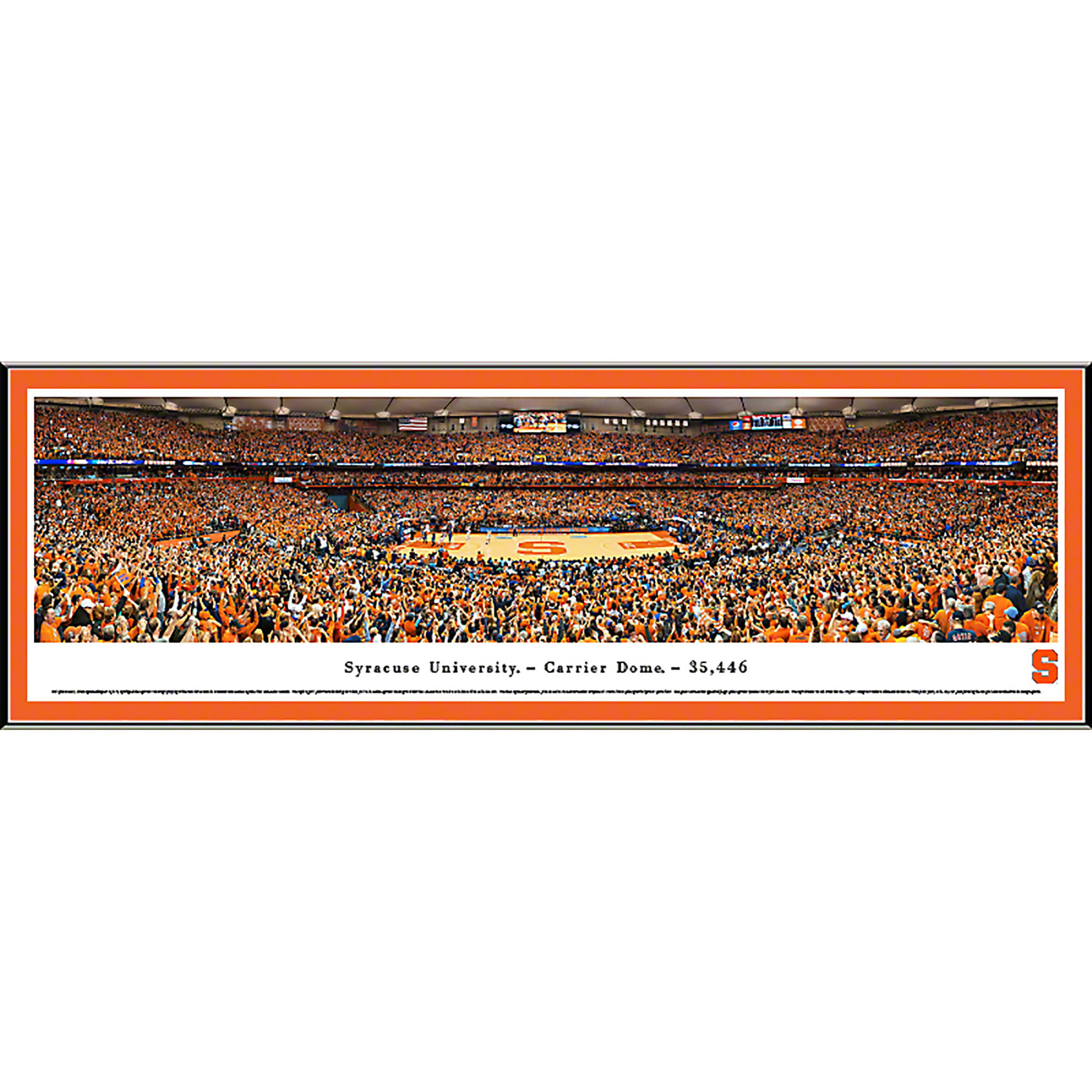 Syracuse Basketball College Posters Framed Pictures and Wall Decor by Blakeway Panoramas