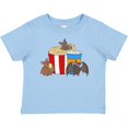 thumbnail image 3 of Inktastic Movie Loving Bats with Popcorn and Soda Boys or Girls Baby T-Shirt, 3 of 5