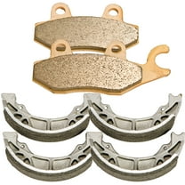 Foreverun Motor Front Rear Brake Shoes For E-TON QUADS CXL 150 Yukon RXL 150 Viper Yukon II 150