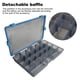thumbnail image 5 of Caja de aparejos de pesca, caja organizadora de cebo para señuelos de pesca, resistente al agua para amantes de la pesca, 5 of 8