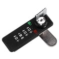 thumbnail image 1 of Cerradura De Combinación De Dial Mecánico, Cerradura De Seguridad De Contraseña Compacta Antiimpacto De Alta Resistencia Estructura Sólida Para Gabinetes De Zapatos, 1 of 7