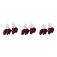 thumbnail image 1 of Jumpingount 1 par de pendientes de mujer estilo bohemio elegantes plumas exquisitas colgantes para las orejas gotas para las orejas joyería única Type7 NO7, 1 of 6