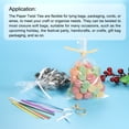 thumbnail image 5 of Uxcell Twist Ties 3.5" Paper Closure Tie for Party Bags Crafts Purple 500 Pack, 5 of 7