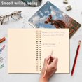 thumbnail image 5 of Wirebound Notebook Hardcover Spiral Notebooks Brown Cow, 60 Pages, 80 GSM, 5.7 x 8.3in, 5 of 7