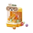 thumbnail image 1 of Maquina de garra Hugo Mini dispensador de dulces amarillo, 1 of 10