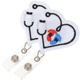 thumbnail image 2 of Miangastore Release Plastic Buckles Unique Badge Clip for Medical Staff 2Pack, 2 of 8