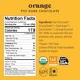 thumbnail image 2 of Theo Chocolate Organic Orange 70% Dark Chocolate Bar, 3 Ounce Bar, 12 Pack, 2 of 5