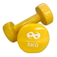 thumbnail image 1 of Par de Mancuernas Profesionales forro de Vinil 5kg, 1 of 4