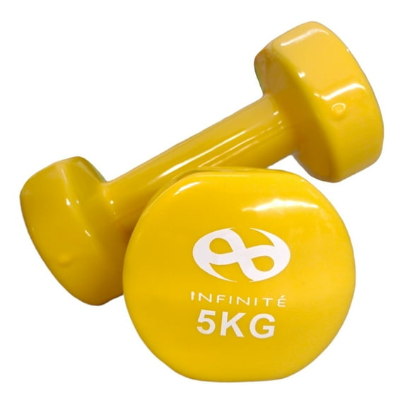 Par de Mancuernas Profesionales forro de Vinil 5kg