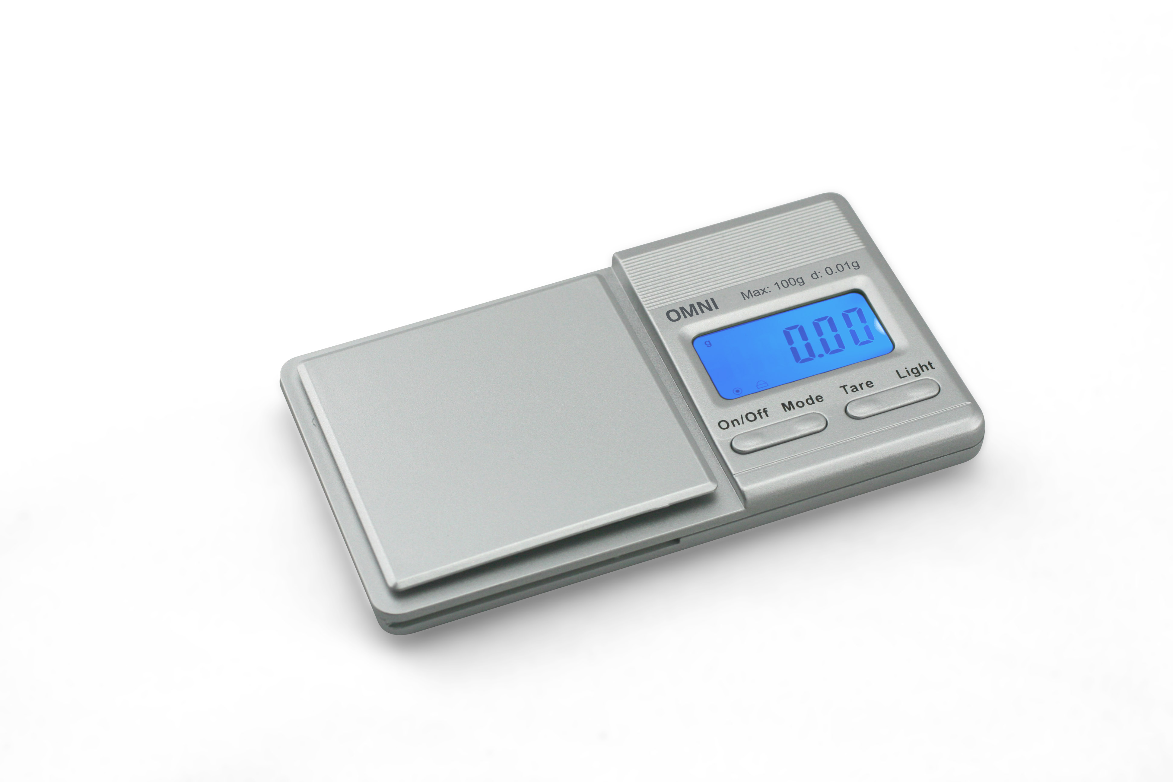 OMNI Digital Mini Scale 100g x 0.01g Silver