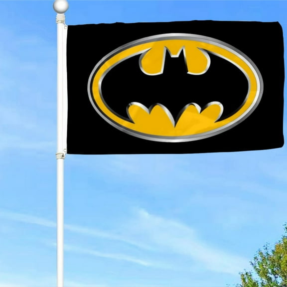 Bayyon The Bat Flag Flying Flag Banner with Grommets 3x5Feet Man cave Decor 2