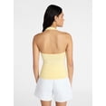 thumbnail image 3 of Social Edition Women's Dolphin Cove Cotton Graphic Halter Tee, Sizes XXS-XXL, 3 of 5