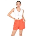 thumbnail image 4 of Short de vestir con pinzas Roman Fashion/ Juvenil, 31404 (Naranja) naranja G, 4 of 5