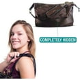 thumbnail image 6 of Purse Gummy The ORIGINAL Non Slip Shoulder Bag Handbag Purse Strap Grip Strip Accessory Pad - SET of 6 PIECES (Brown) Chocolate Brown, 6 of 8
