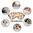 thumbnail image 6 of Uemuo Cute Ice Cream Pattern Sleep Eye Mask - Light Blocking Sleep Mask Blocking Out Light Perfectly, Soft and Comfortable Night Eye Mask, Eye Blinder, 6 of 7