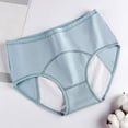 thumbnail image 1 of Bragas menstruales a prueba de fugas, pantalones fisiológicos, ropa interior de algodón para el período, calzoncillos impermeables de talla grande XXXL, lencería femenina, 1 of 4