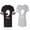 Men Black / Women Heather, variant on Tiger King Queen Matching Couple Cotton Jerseys (Men Black / Women Black) (Men S / Women L)