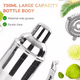 thumbnail image 3 of Kit De Coctelera De 750 Ml Para Bar, 20 Piezas Plateado, 3 of 3