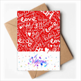 thumbnail image 1 of Love Marriage Celebration Valentine's Day Welcome Back Greeting Cards Envelopes Blank, 1 of 3