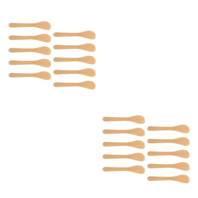 sweethay Paquete de 10 cucharas de pequeñas, herramientas de comedor para niños, utensilios de cocina, condimentos para cocina, tipo 17 2piezas