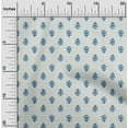 thumbnail image 2 of oneOone Cotton Poplin Light Blue Fabric Block Sewing Craft Projects Fabric Prints By Yard 56 Inch Wide-P9, 2 of 5