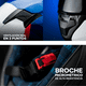 thumbnail image 5 of Casco Amatista Wind Blanco / Azul Brillo L, 5 of 6