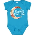 thumbnail image 3 of Inktastic Baby Stay Wild Moon Child Crescent Moon with Flowers Girls Baby Bodysuit, 3 of 5