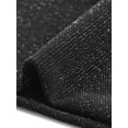 thumbnail image 5 of DARING DIVA Women's Glitter Mock Neck Sleeveless Asymmetrical Hem Outfit XS Black, 5 of 6