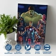 thumbnail image 4 of DreamController Avengers Wall Canvas Posters Wall Art Decor(18"x24") I Framed Canvas Paintings for Bedroom, Livingroom, & Office | Made in USA | Fast delivery | HD Print, 4 of 4